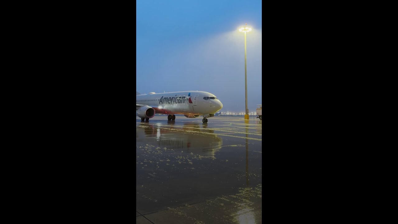 American Airlines Deicing