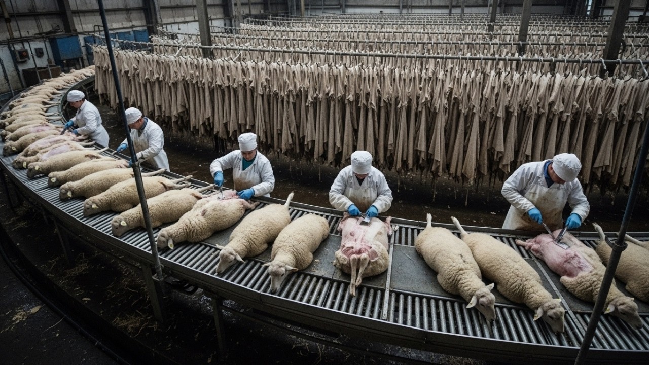 Inside the Sheep-Leather Factory: From Sheep Skin to Luxury Jacket (Full Process)