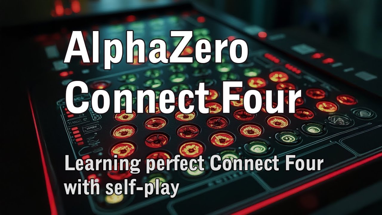 AlphaZero Connect Four (Monte Carlo Tree Search)