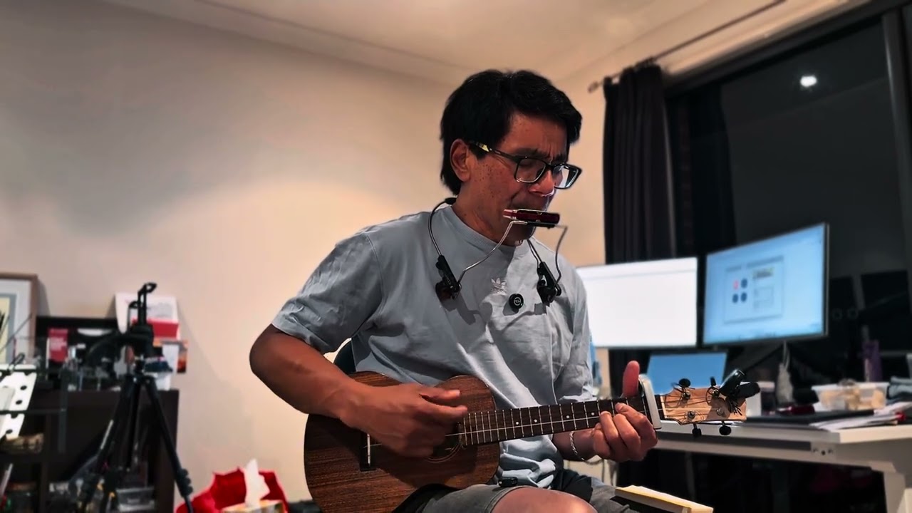 My Valentine - Jamming Session | Acoustic Ukulele & Harmonica UNPLUGGED in C