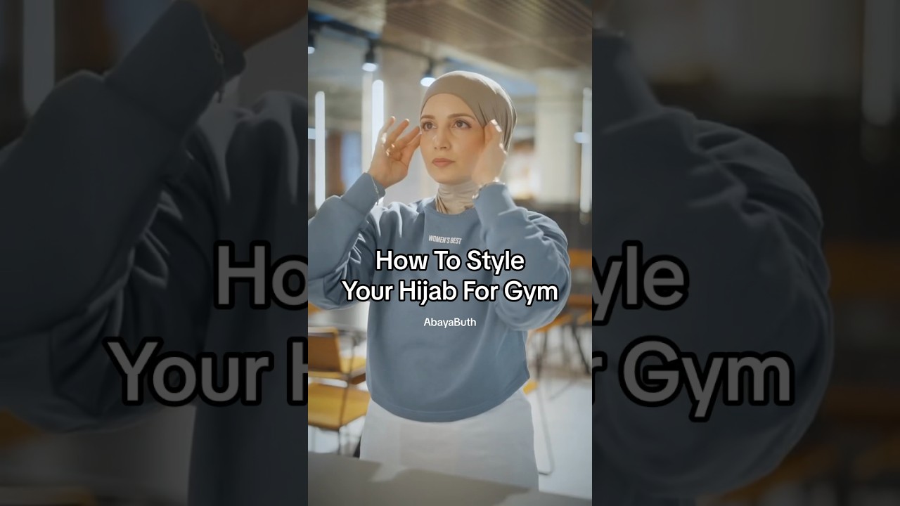 How To Style Your Hijab For Gym