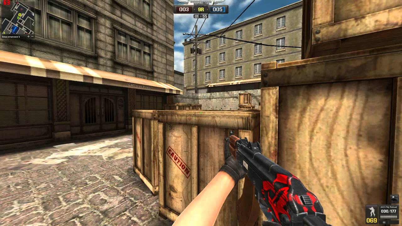Point Blank. КВ ТТК - TJ. АКС-74у Reload тащит