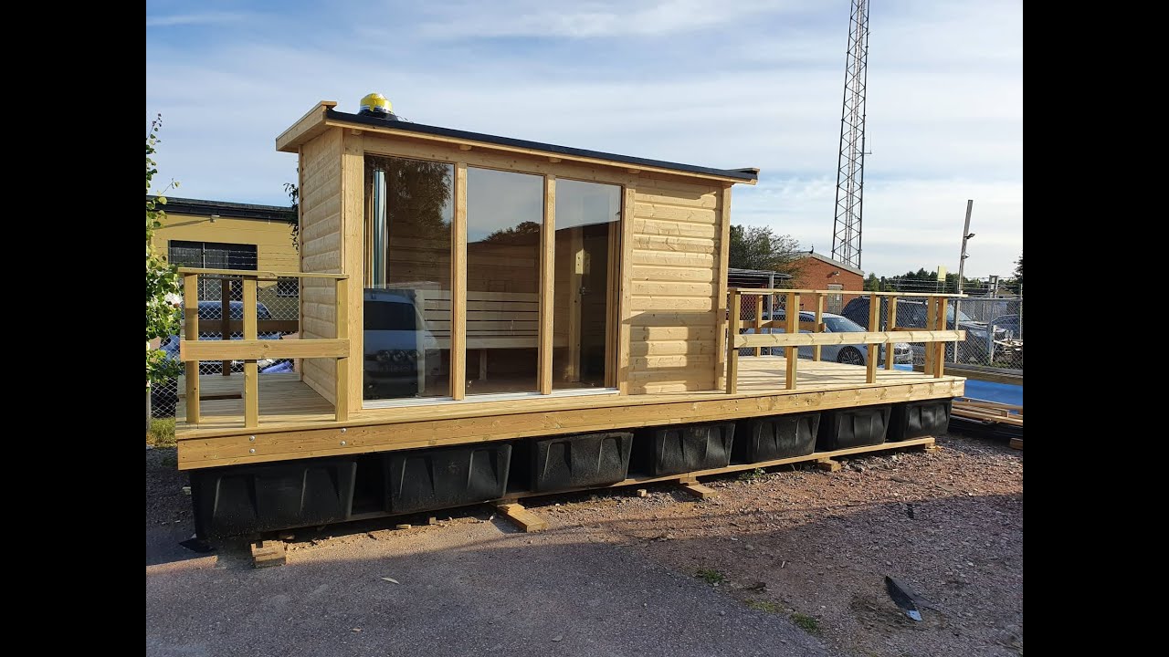 Bastuflotte Lia Relax komplett och färdigbyggd