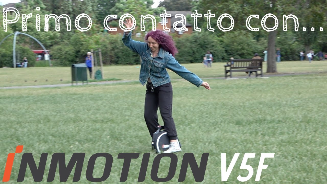 Proviamo un MONORUOTA Elettrico per la prima volta - INMOTION V5F - Electric Unicycle