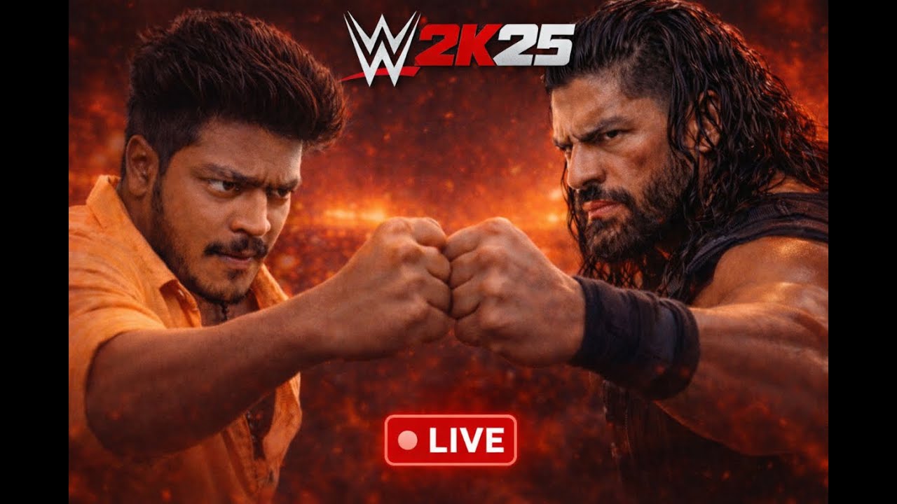 🔴 WWE 2K25 MOBILE LIVE | Netflix Edition | Mobile Gameplay | ATTAPOOCHI SK | TAMIL GAMEPLAY