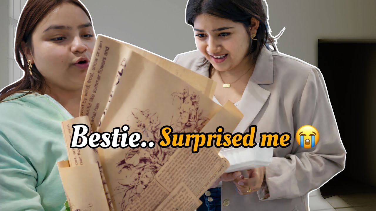 My Best Friend Surprised Me! 😭 | The Sweetest Gift 🌻🍰