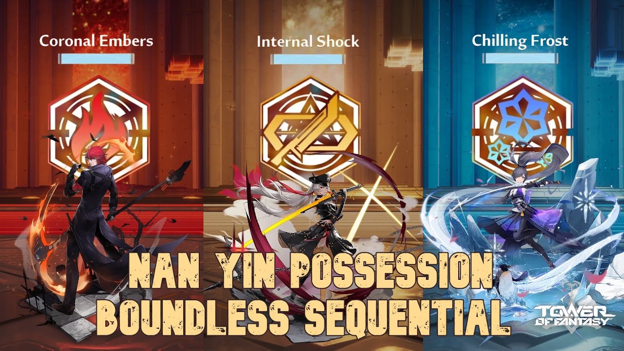 Nan Yin Semi-Budget Clone Possession Showcase | Boundless Sequential Climb - Tower of Fantasy