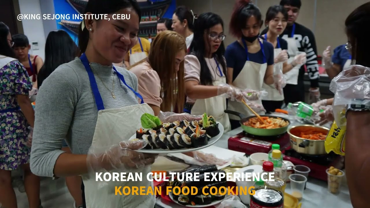 [아일린쌤 Aileen Ssam] 👩‍🍳 세종학당 떡볶이 & 김밥 파티! 초급 1A, 1B 학생들이 하나 되는 즐거운 요리 시간 | K-Food Class in Cebu