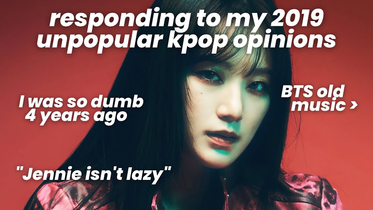 responding to my first ever unpopular kpop opinions video