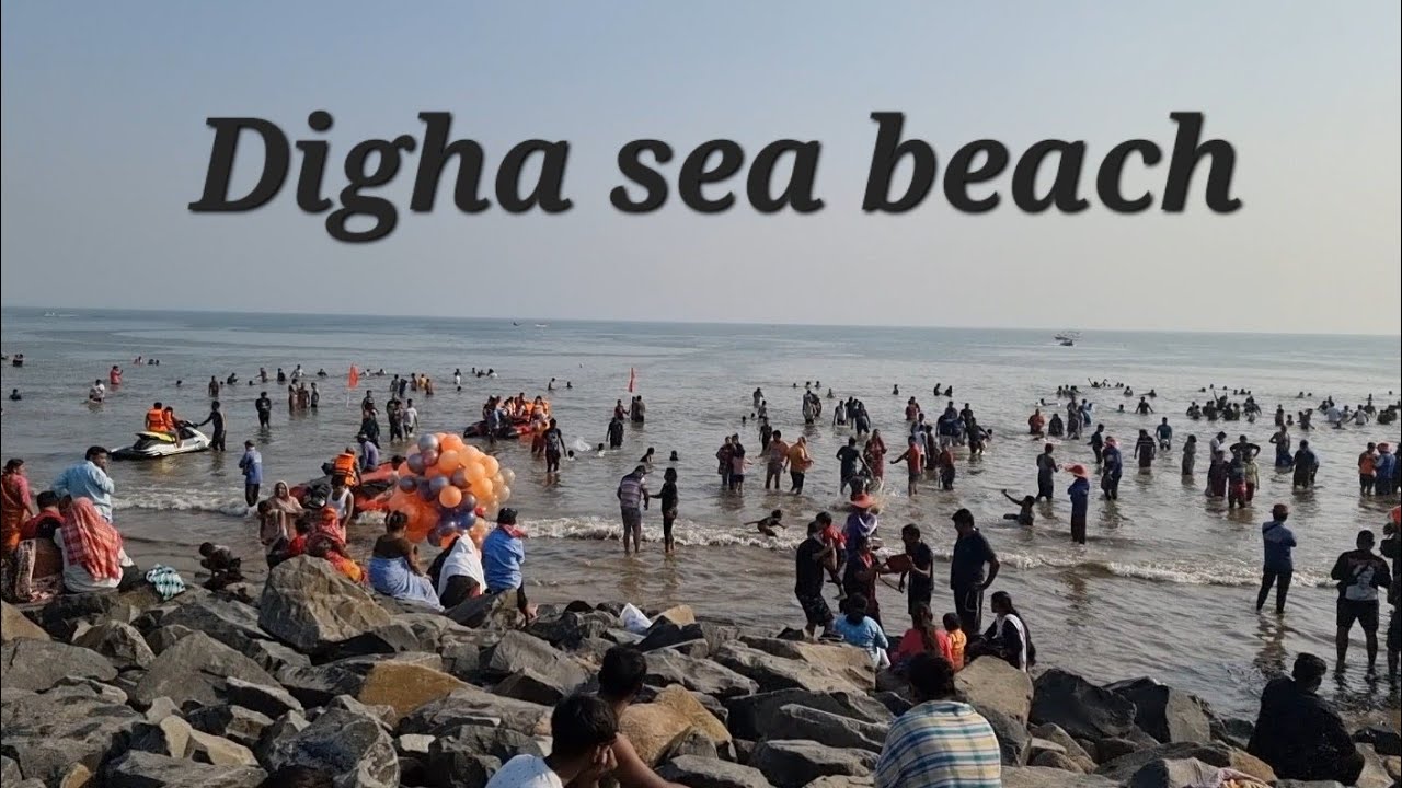 দীঘা সমুদ্র সৈকত। Digha beach west Bengal