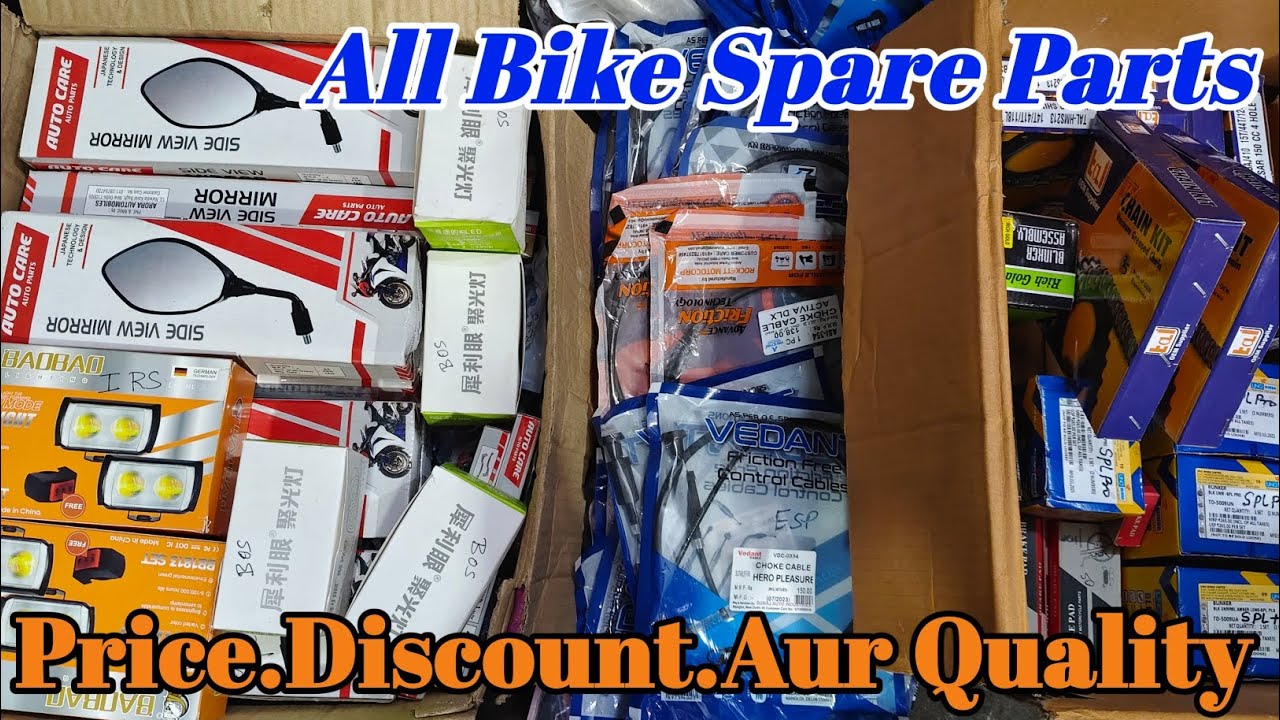 All Bike Spare Parts Price Discount Aur Quality | Best Quality Spare Parts | Real Auto Santosh ||