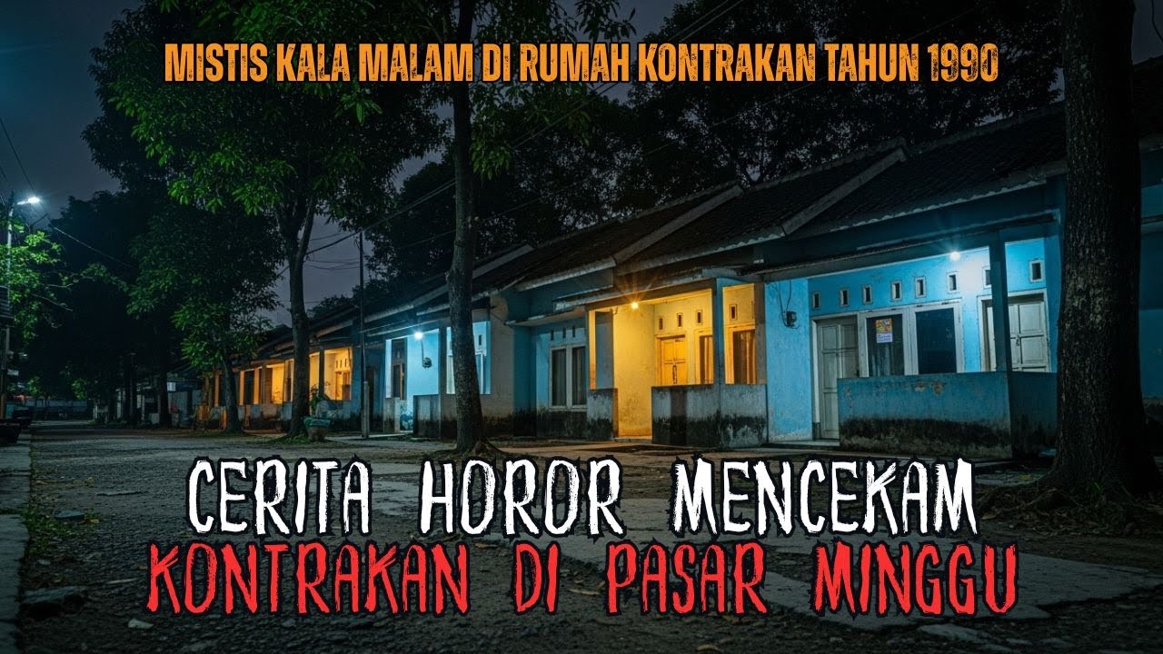 CERITA HOROR KONTRAKAN PASAR MINGGU &ndash; MALAM SAAT BAYANGAN ITU MELEWATI TUBUHKU (KISAH NYATA)