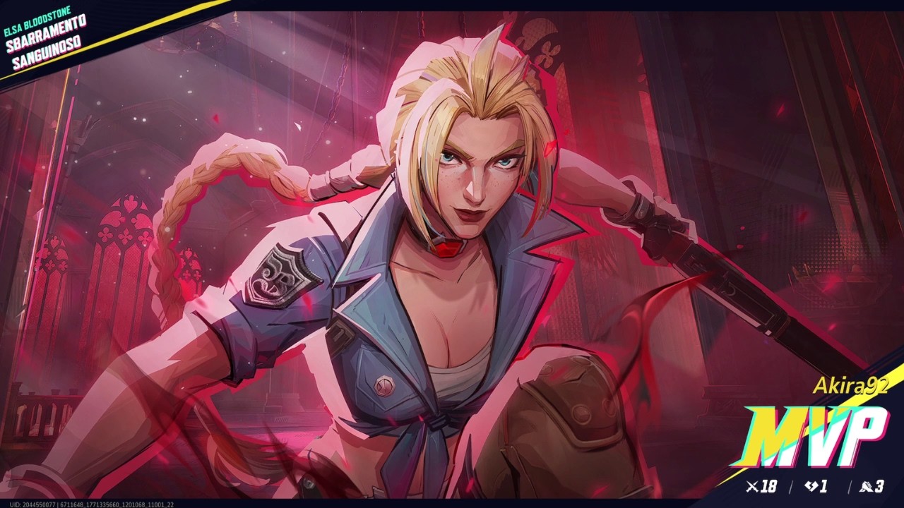 Elsa Bloodstone Quick Play MVP - Marvel Rivals