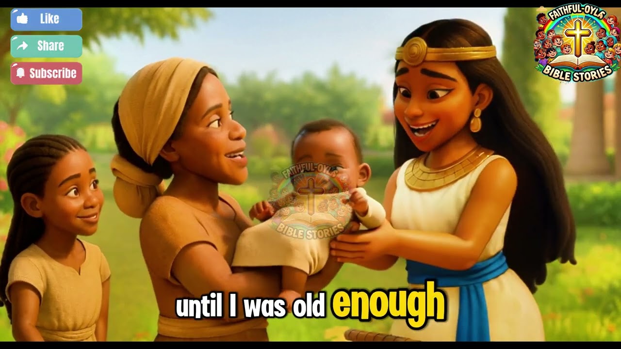 Moses, God's Brave Leader: A Baby in a Basket | God's Amazing Plan | Bible Adventure for Kids