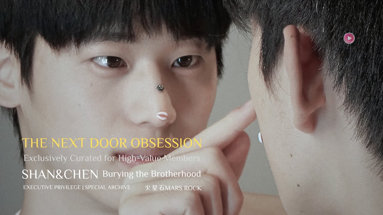 The story between the younger brother and the straight brother, too sweet, original BL skit,