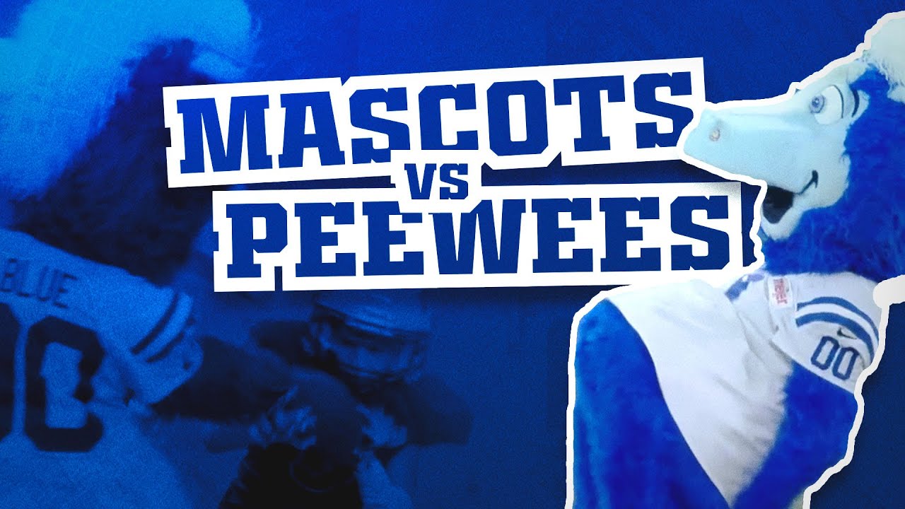 Mascots vs. PeeWees Football Game | Indianapolis Colts