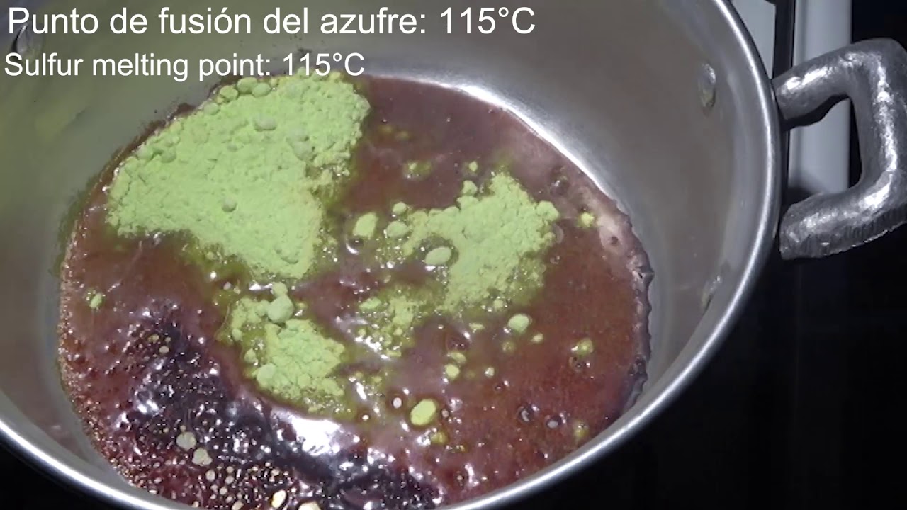 Combustión Natural de Azúfre 2019