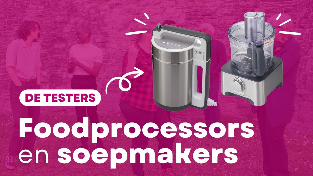 Foodprocessors en soepmakers