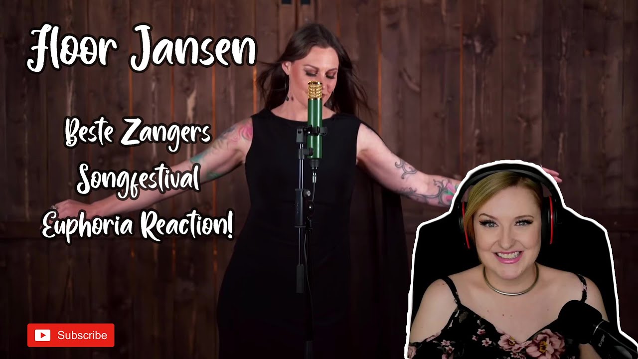 FLOOR JANSEN -  - Euphoria | Beste Zangers Songfestival | REACTION
