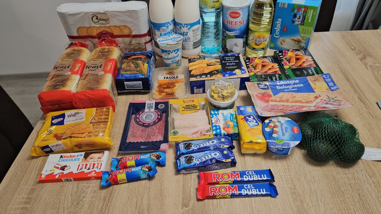 Cumpărături săptămânale din Lidl cu preturile afișate @lidlromania