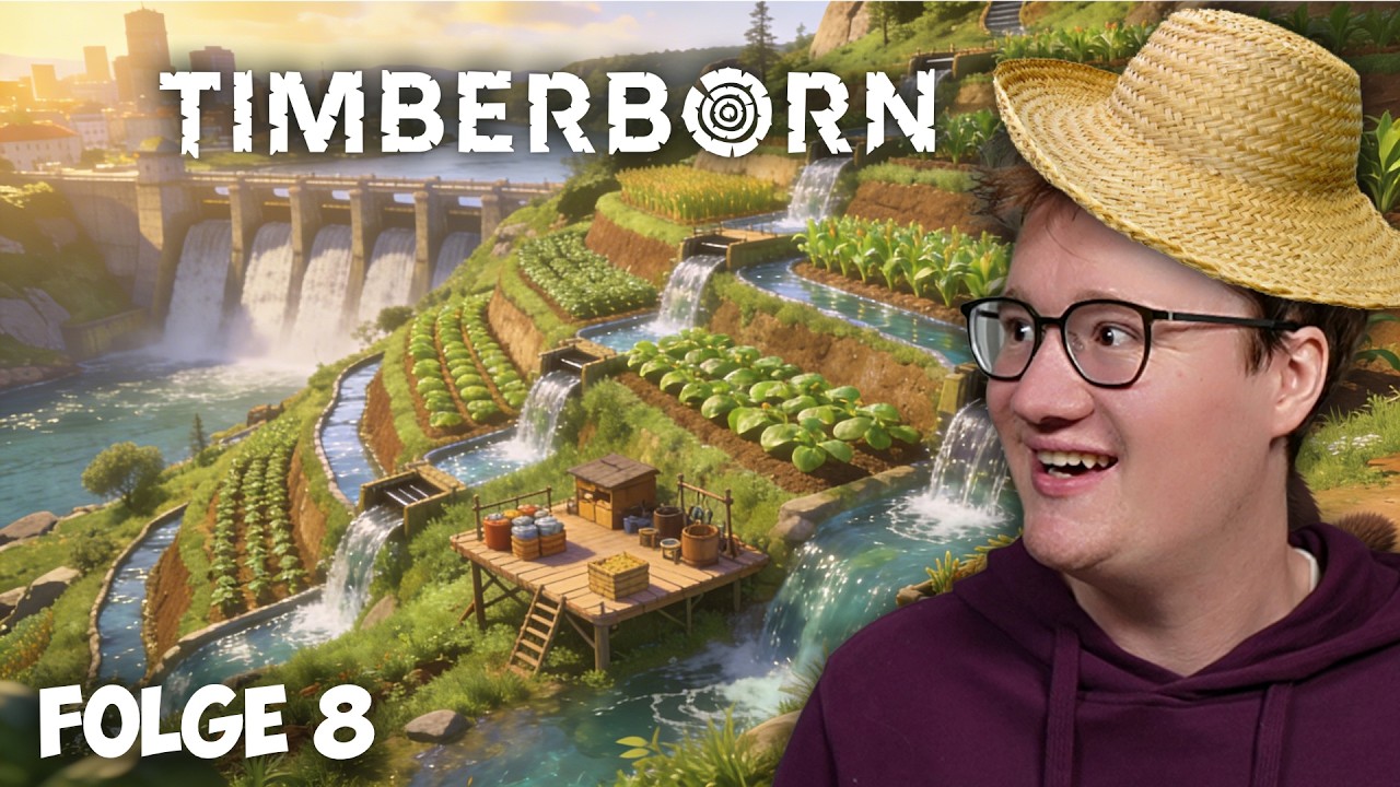 Timberborn #8: Felder erweitert – Perfekte Produktion erreicht