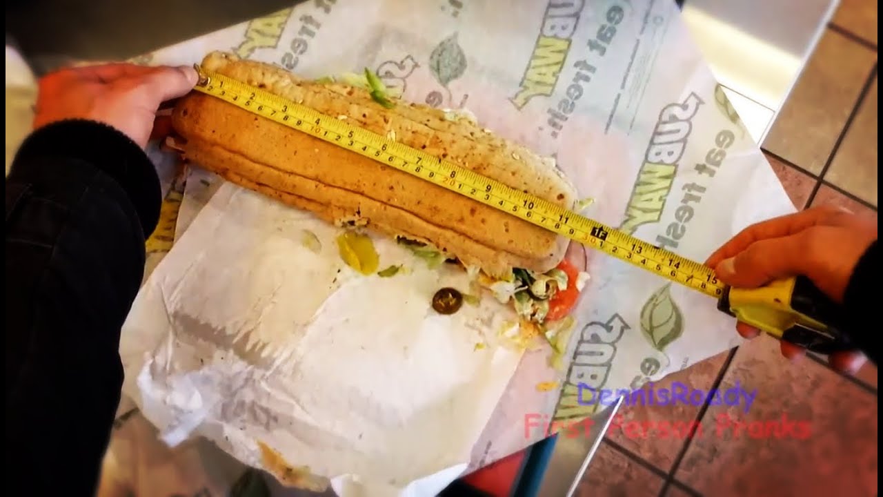 SUBWAY FOOTLONG PRANK (DENNISROADY)