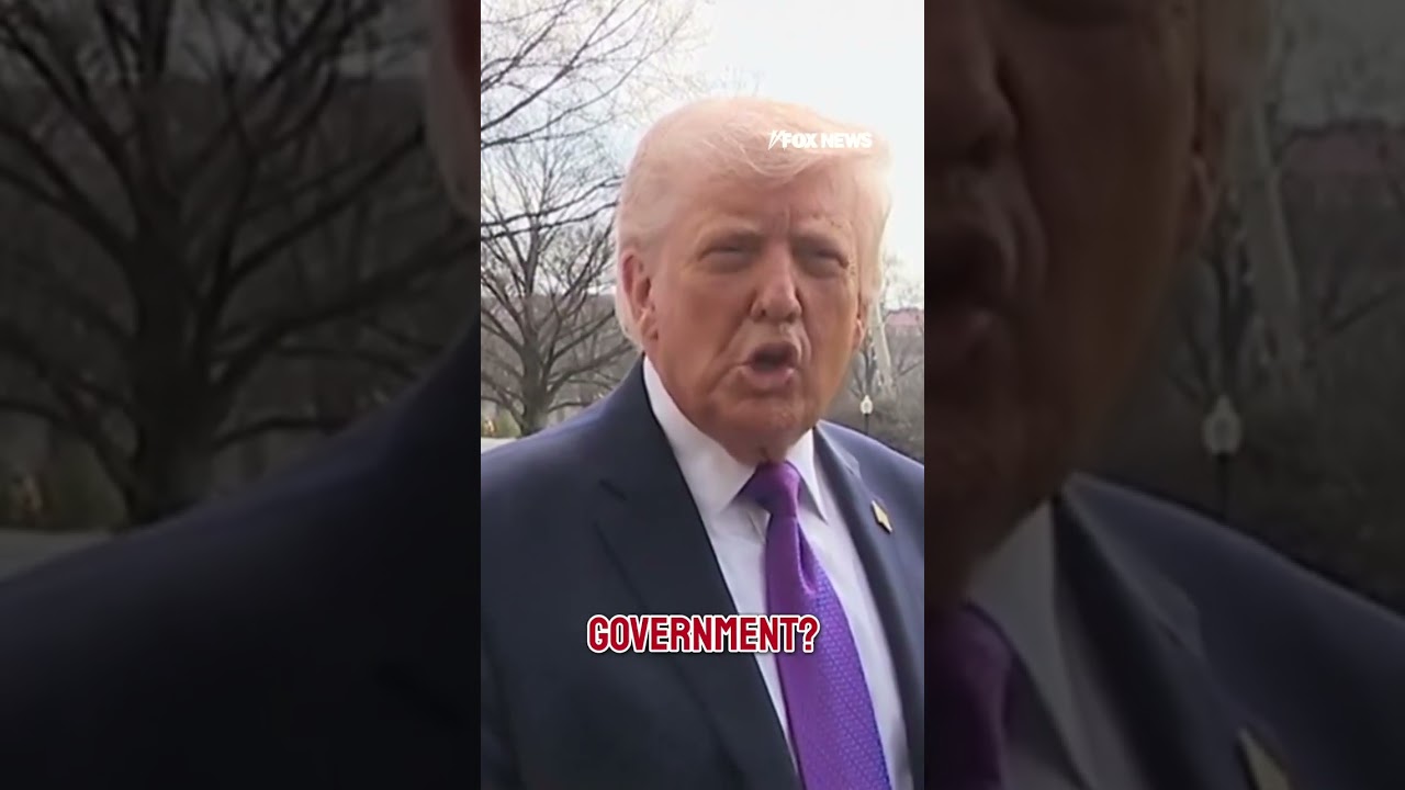 NEW: Trump SHUTS DOWN reporter's question... #shorts #news #trump #usa #us