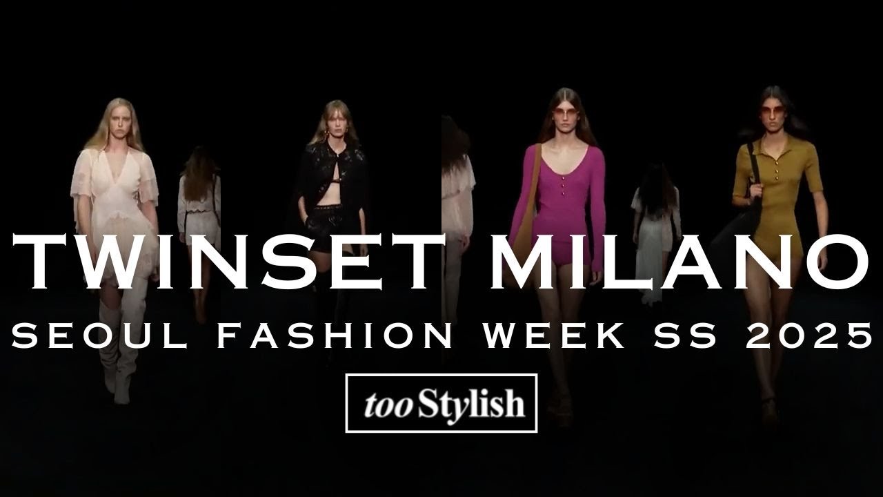 TWINSET MILANO | Весна-лето 2025 | Неделя моды в Милане, MFW | Обзор показа мод tooStylish