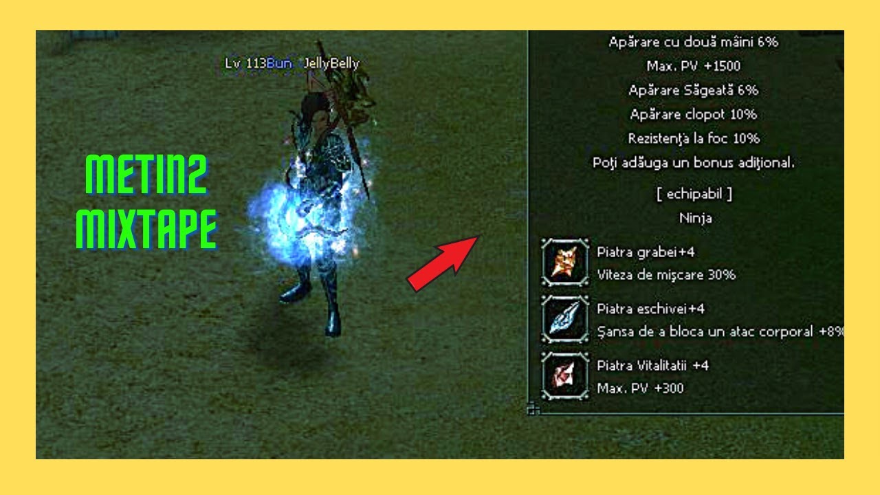 Metin2Ro TR Mixtape #1 Armura Lvl 115 Ninja