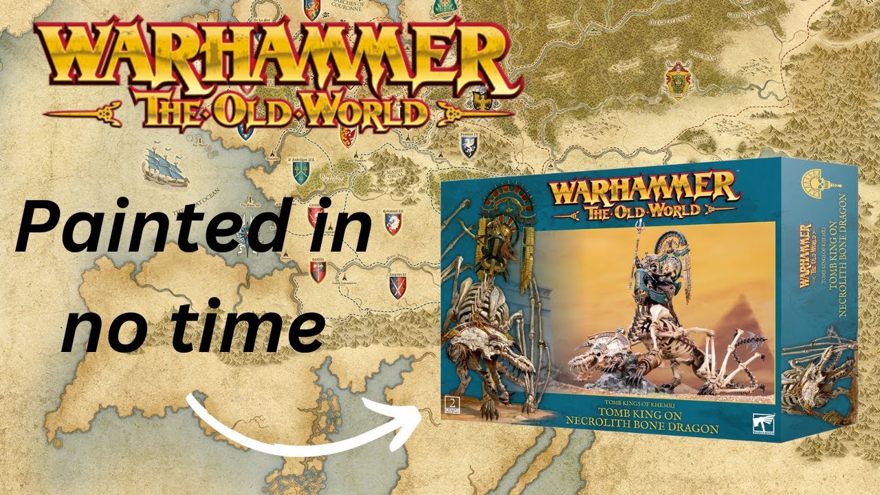 Warhammer The Old World : Tomb Kings Bone Dragon