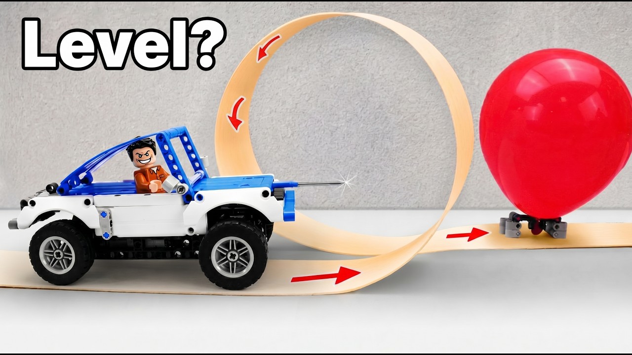 Building a LEGO Car That Pops Balloons | FM LEGO Technic