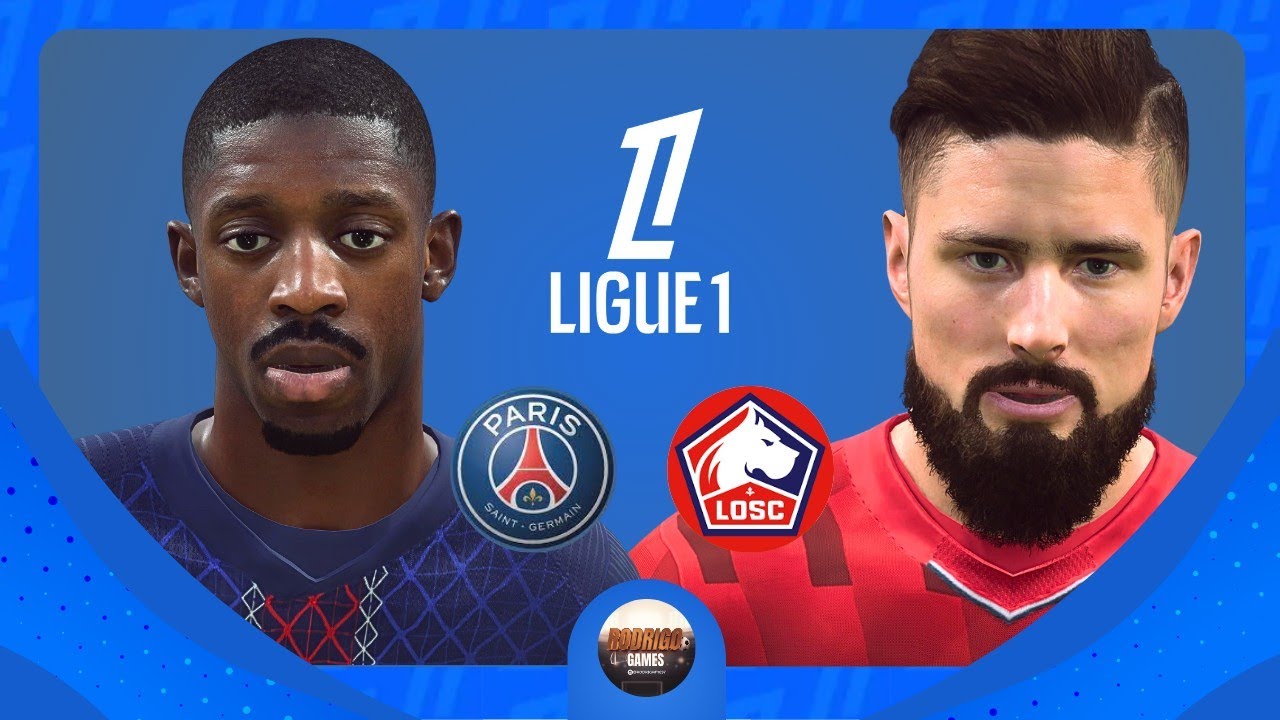 PSG x Lille – Ligue 1 – Duelo direto no topo! | PS5™ 4K