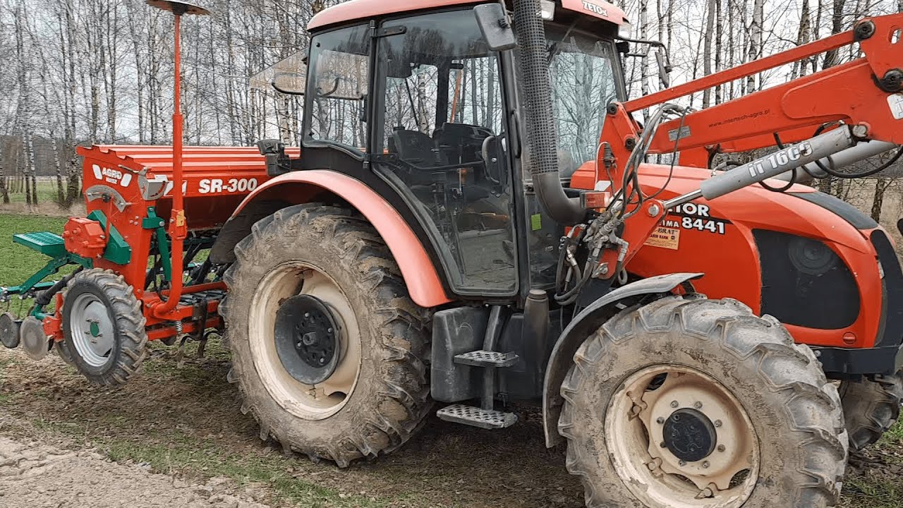 #11 AGROMASZ SR300 & ZETOR 8441 PROXIMA- Siew Owsa 2021