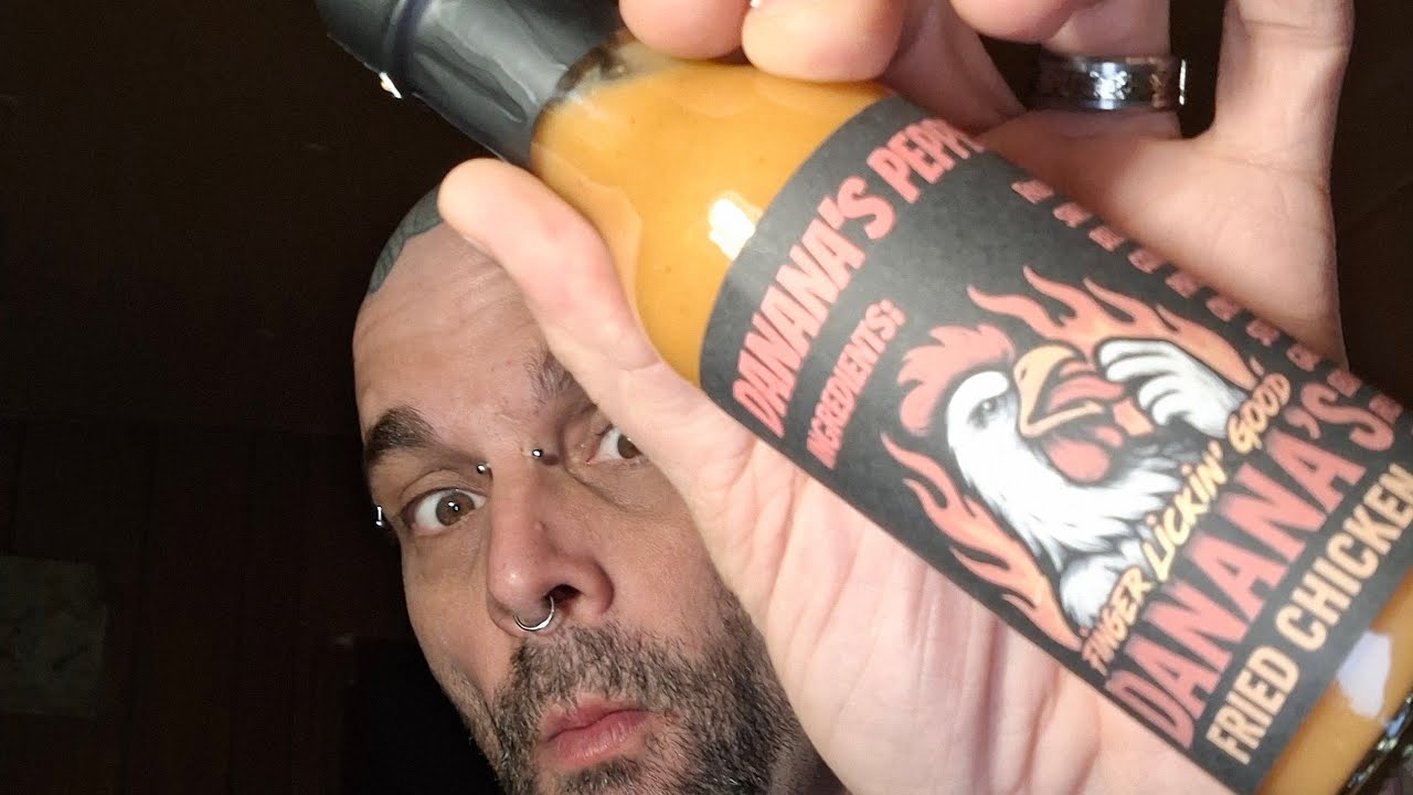 Finger lickin' good fried chicken hot sauce is frikin' amazing!!