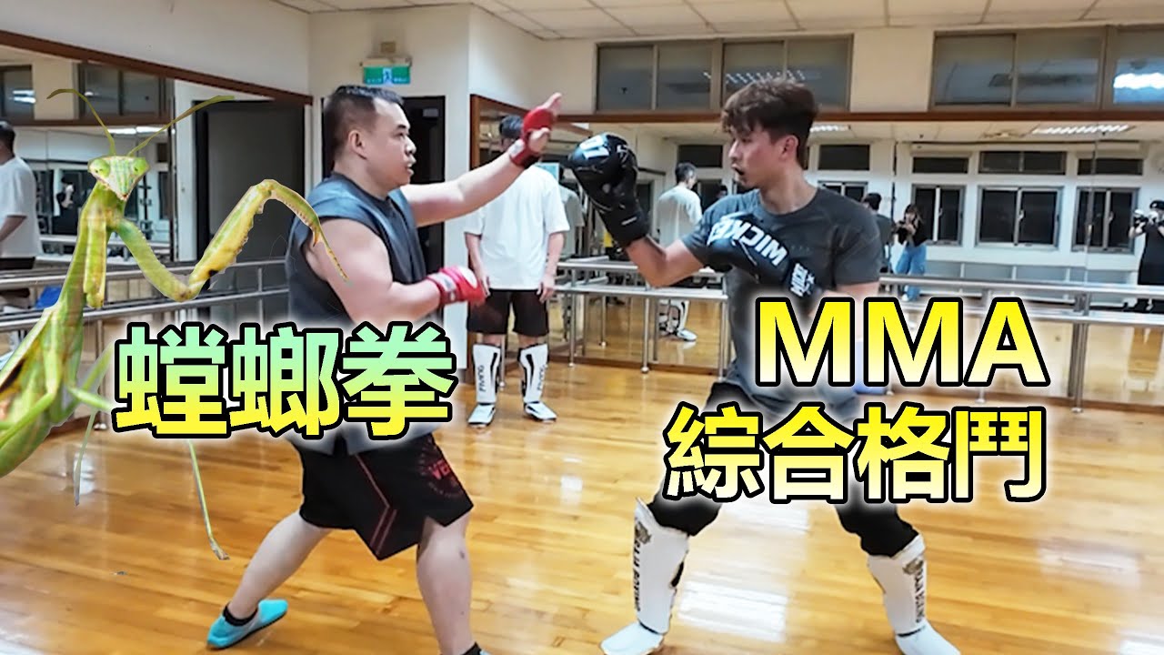 【八步螳螂拳VS 綜合格鬥MMA】49歲螳螂拳師傅是如何做到實戰並用