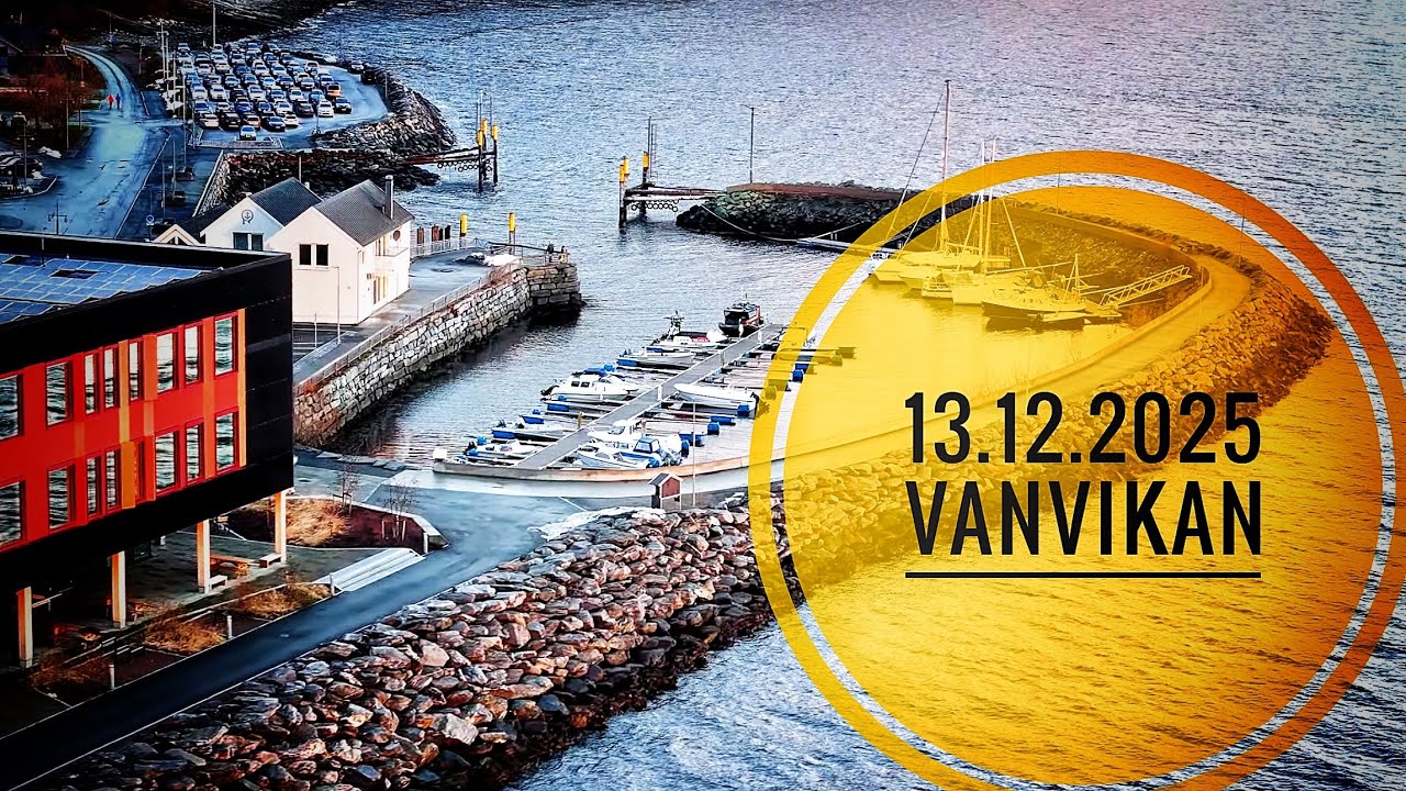 VANVIKAN - Peaceful Village Across the Fjord from Trondheim. 13.12.25