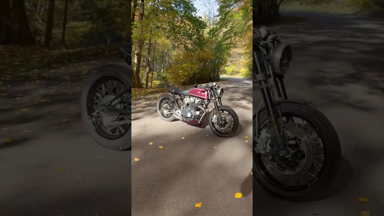 Ultimate Caf&eacute; racer Honda CB 450 GSXR front Forks, mono shock conversion and much more!  #shorts