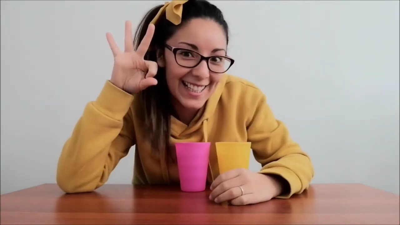 TRES CANCIONES CON VASOS para trabajar la coordinación