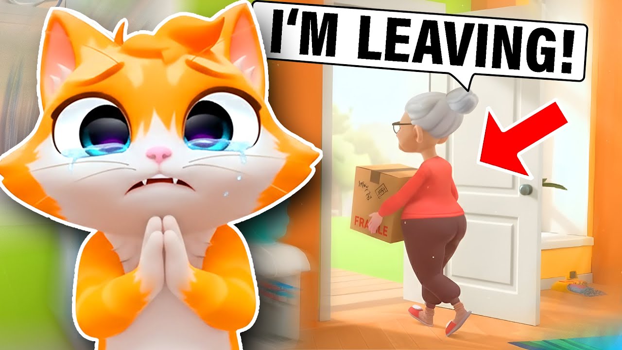 GRANNY IS LEAVING ME FOREVER in I am Cat VR!