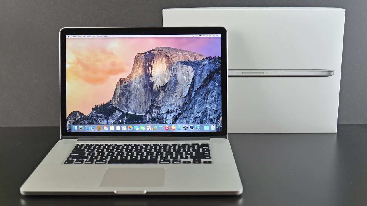 Apple MacBook Pro 15 дюймов Retina (2015): распаковка и обзор