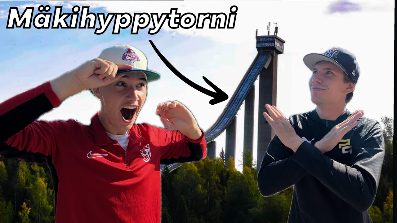 Hole In One Mäkihyppytornista! ft. Otto Mäkinen