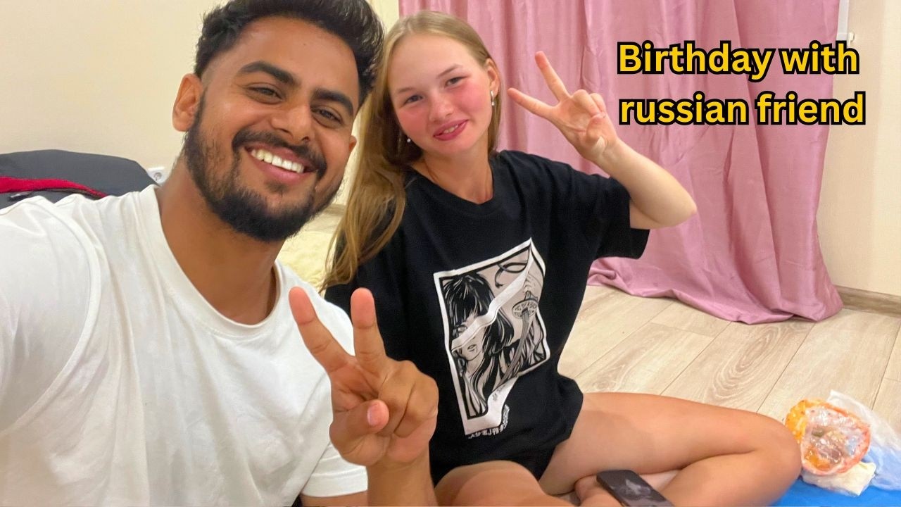 I celebrate my birthday with Russian girls 🇷🇺 | Russian Girl