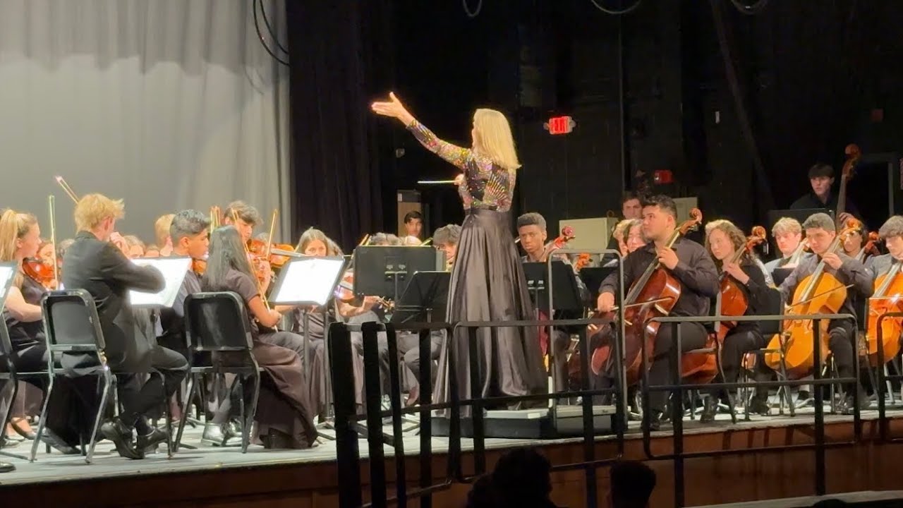 Epic High School Orchestra Performance Of Dvořák Symphony No. 9