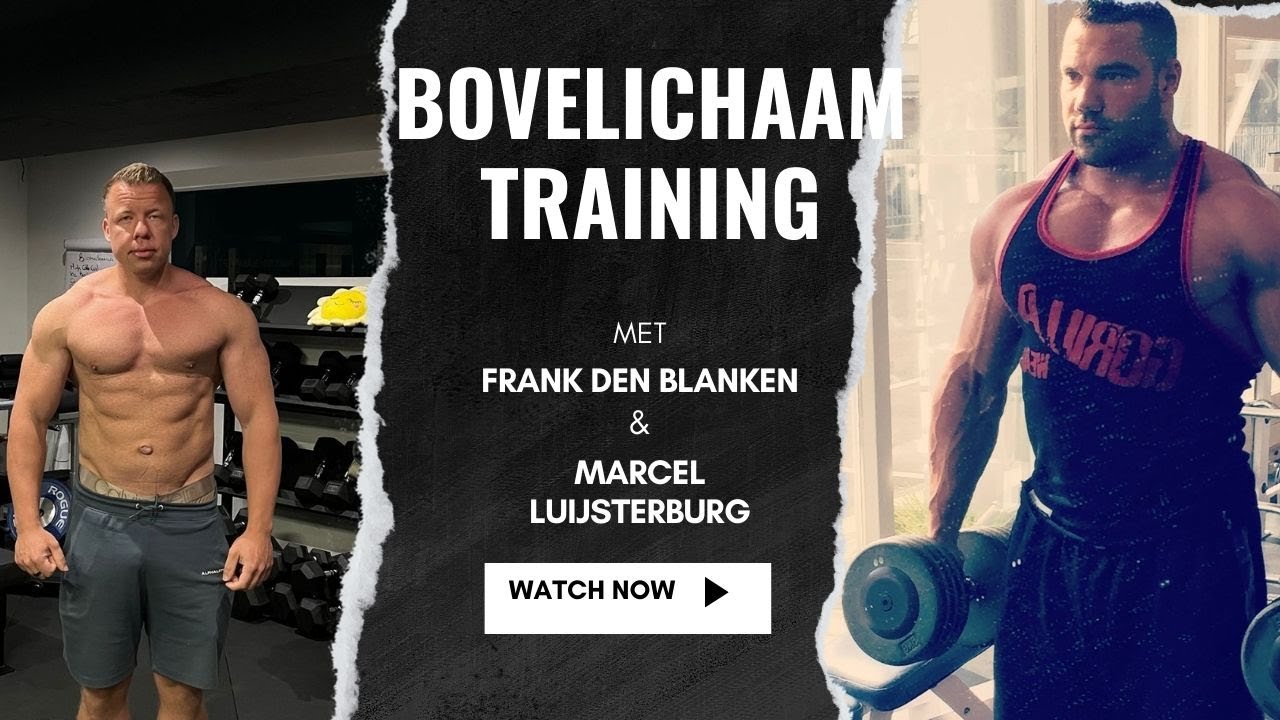 Bovenlichaam workout met Marcel Luijsterburg