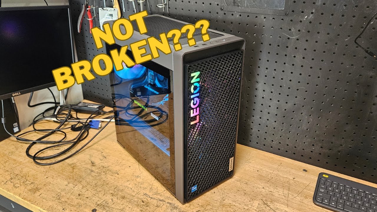 Я получу бесплатный компьютер, если смогу починить этот Lenovo Legion, но не могу понять, что с н...