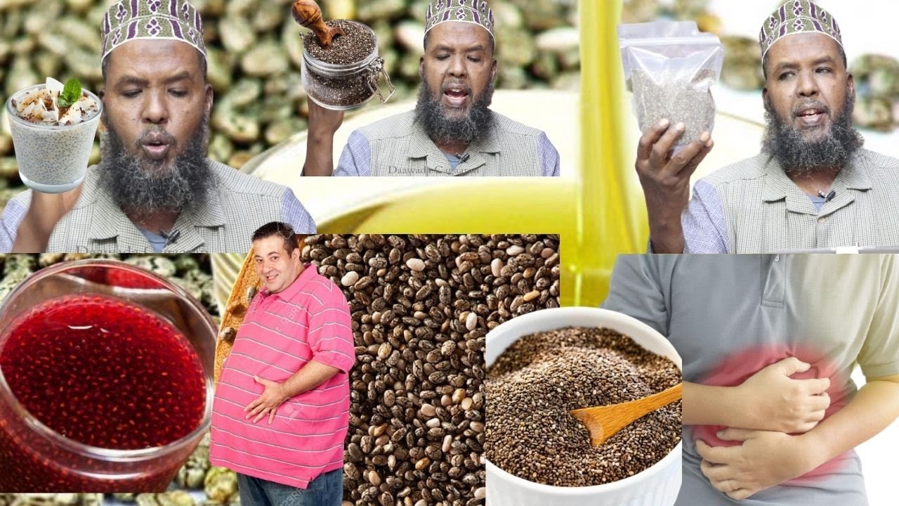 CHIA Seed BUTURISHIYA Miro Dawo ah kansarka Yarenta Calosha,Duqnimada