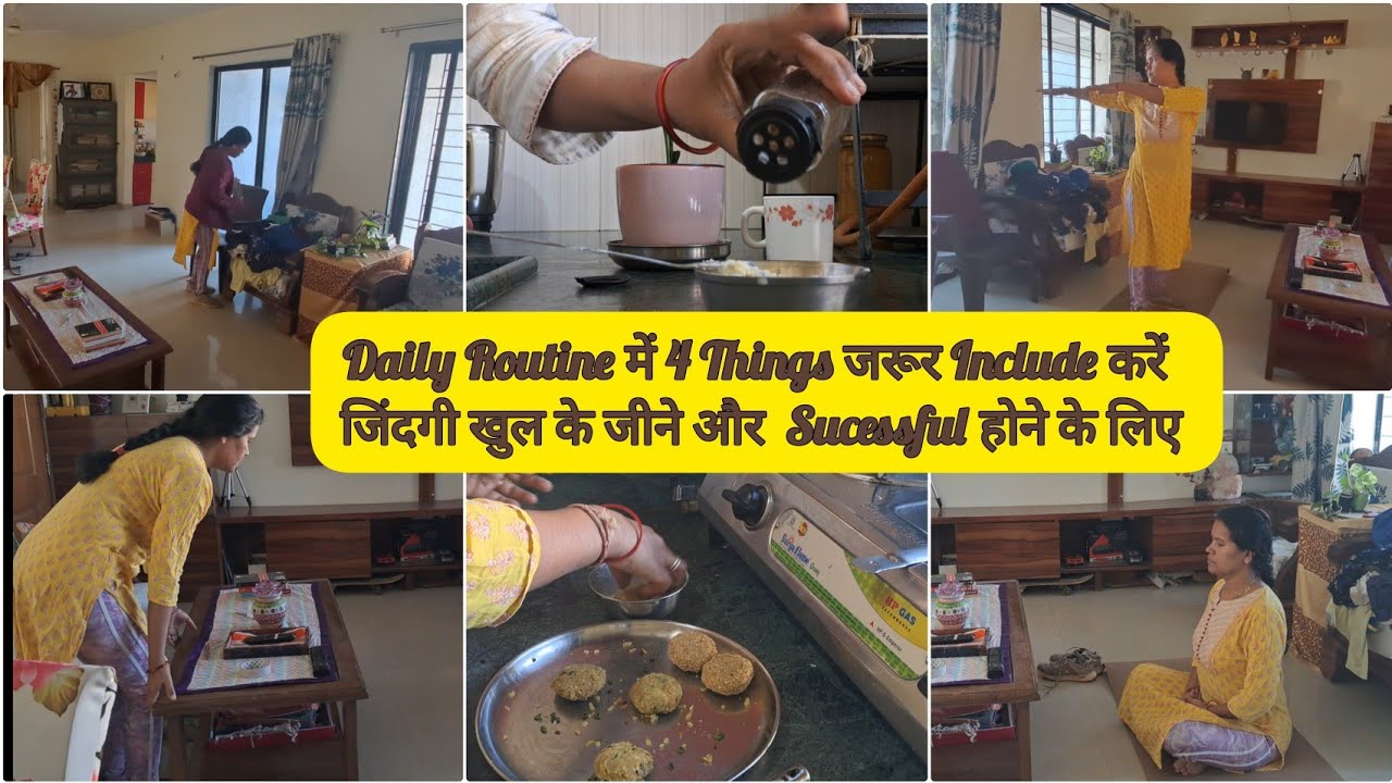 4 Things Must Include in Daily Routine for Happy & Sucessful Life