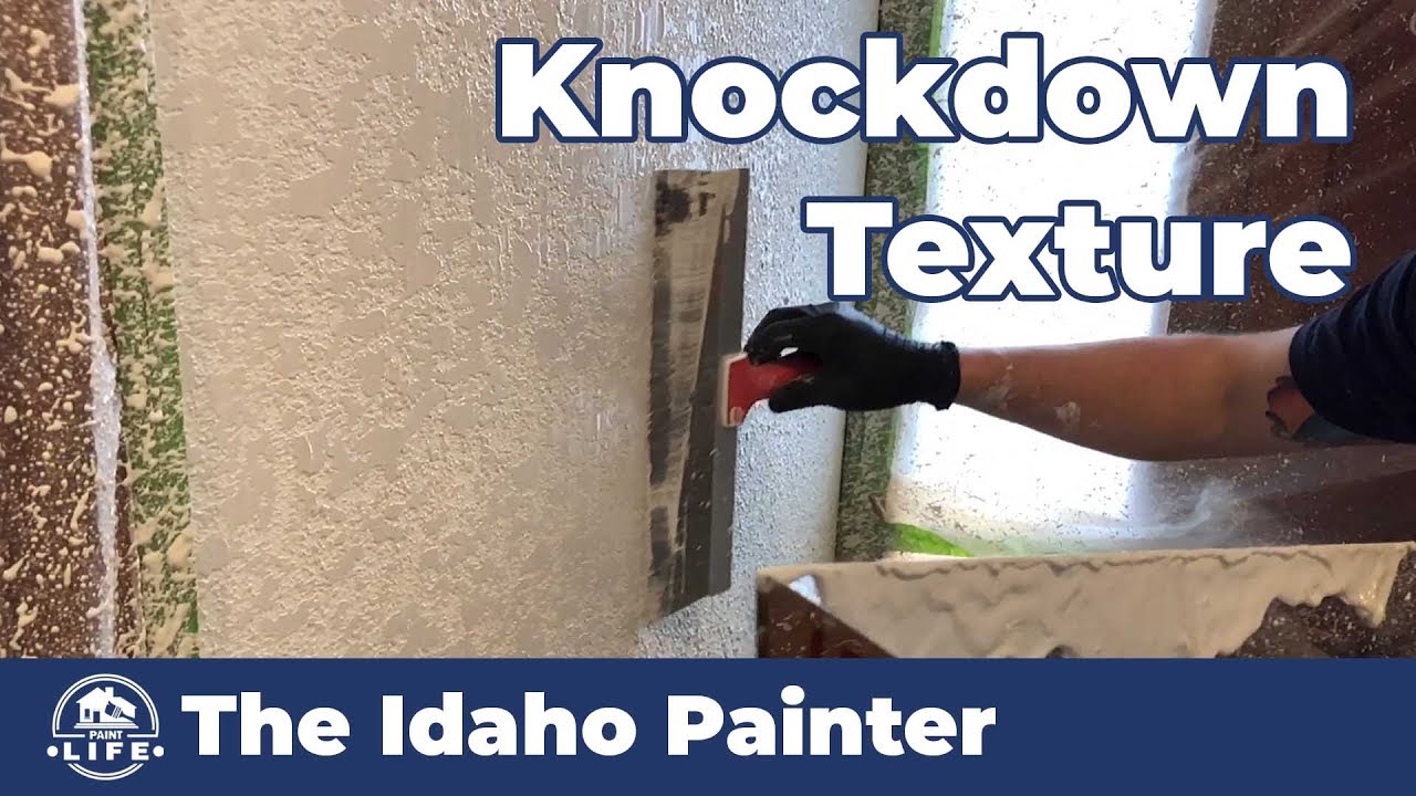 TEXTURE Tips!!  Create a Knockdown Texture FAST...