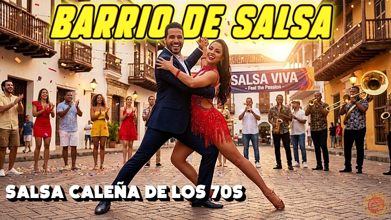 BARRIO DE SALSA🔥Salsa Caleña de los 70s Para Bailar | Cali Salsa Radio