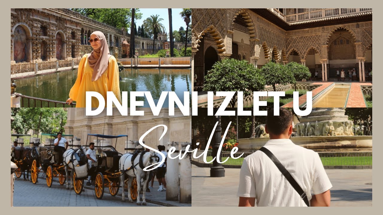 LJETOVANJE U ŠPANIJI: dan u Sevilli, preeetoplo je + Plaza de Espana je bila zatvorena 😭